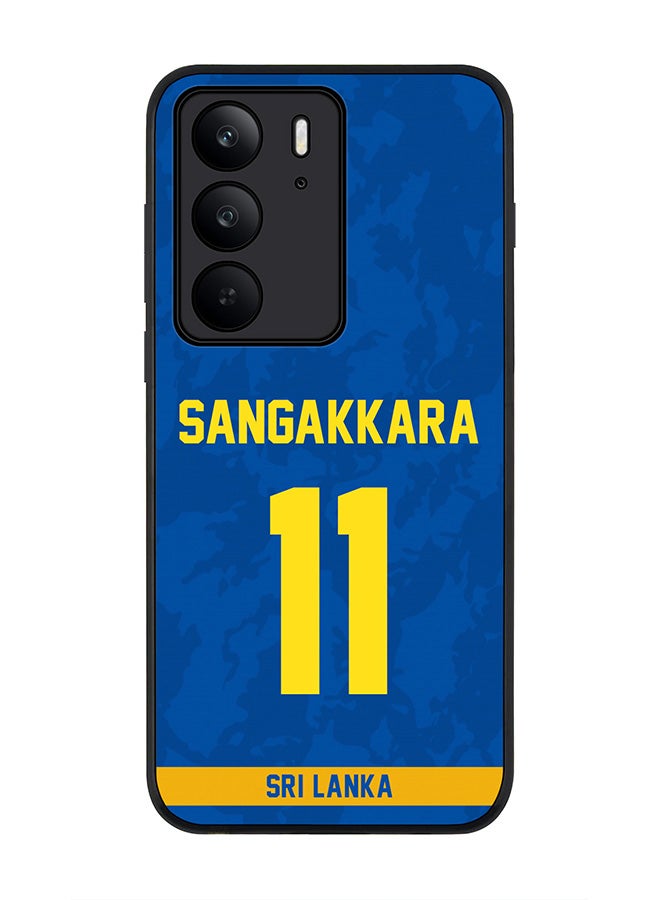 For Realme C75x / C75 4G Case,Slim fit Camera Protection, Shockproof Thin Phone cover  - Sri lanka Kumar Sangakkara, Jersey No 11